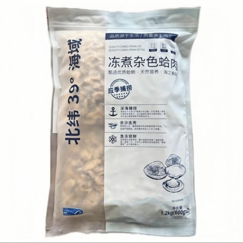 凍煮雜色蛤肉 600g*2