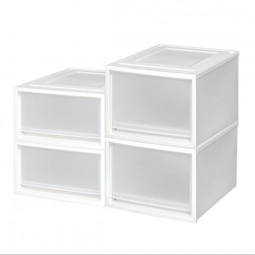 IRIS 抽屜式收納櫃4件裝