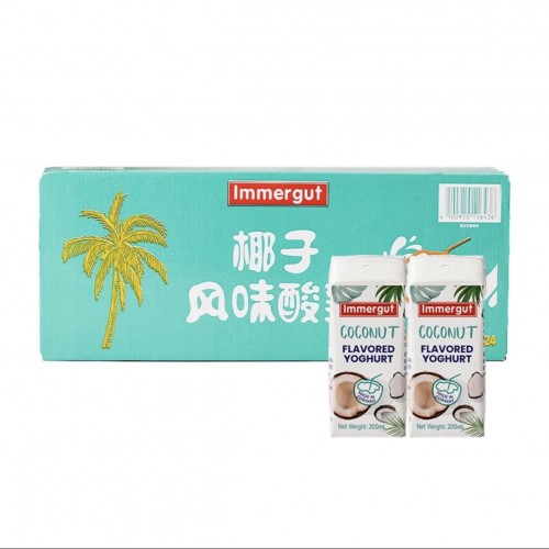 IMMERGUT 椰子風味酸乳 200ml*24